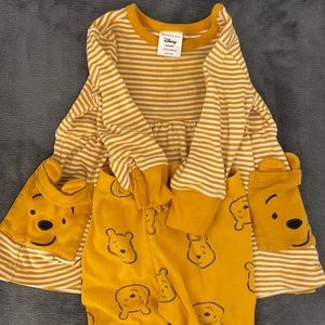 Hannah Anderson Winnie the Pooh dress and pants